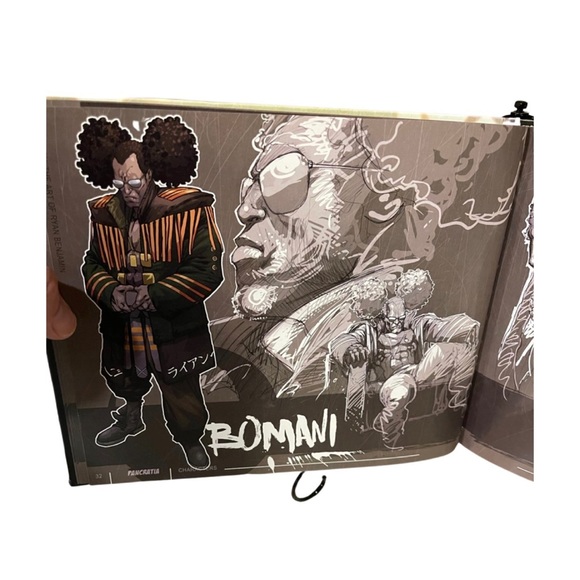 Pancratia : The Art of Ryan Benjamin : Hardcover 1st Edition: ANIME:Autographed - Picture 6 of 8